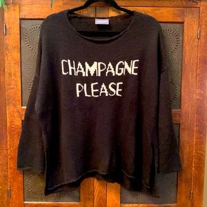 Wooden Ships Champagne Please sweater S | M